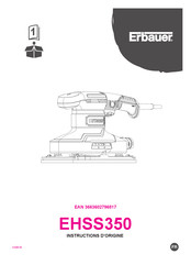 Erbauer EHSS350 Instructions D'origine
