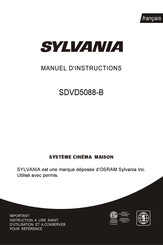 Sylvania SDVD5088-B Manuel D'instructions