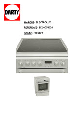 Electrolux EKC605300S Mode D'emploi