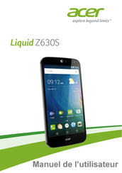 Acer Liquid Z630S Manuel De L'utilisateur