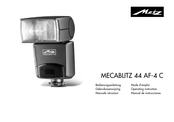 Metz MECABLITZ 44 AF-4 C Mode D'emploi