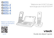 VTech IS8251 Guide De Départ Rapide