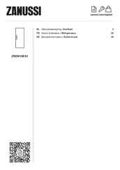 Zanussi ZRDN18ES1 Notice D'utilisation