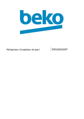 Beko DRC262K20XP Mode D'emploi