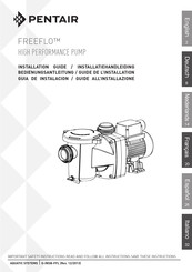 Pentair FREEFLO FFL-051 Guide De L'installation