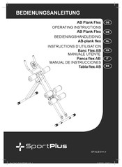 Sportplus SP-ALB-011-X Instructions D'utilisation