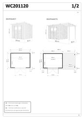 Bertilo WC201120 Instructions De Montage