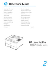 HP LaserJet Pro 4002d Manuel De Référence