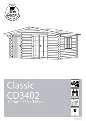 Bear County Classic CD3402 Mode D'emploi