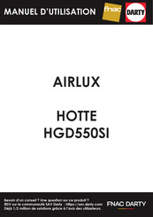 AIRLUX HGD550SI Manuel D'utilisation