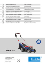 Güde 330/36-2.0S Traduction Du Mode D'emploi D'origine