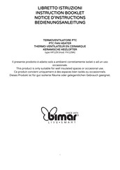 Bimar HP129 Notice D'instructions