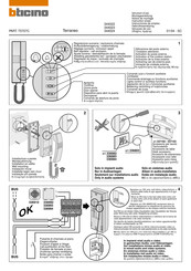 Bticino 344022 Notice De Montage