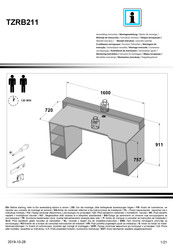 Forte TZRB211 Notice De Montage