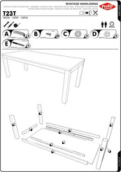 Profijt Meubel T23T Instructions De Montage