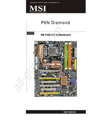 MSI P6N Diamond Mode D'emploi