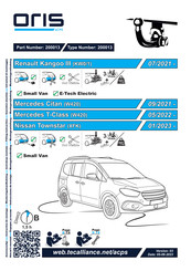 Oris W420 Instructions De Montage