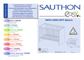 SAUTHON easy NOVA GRIS LOFT 98031A Instructions De Montage