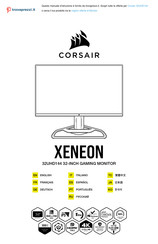 Corsair XENEON 32UHD144 Mode D'emploi