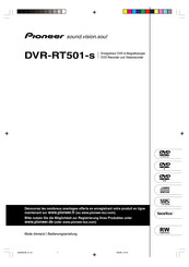 Pioneer DVR-RT501-s Mode D'emploi