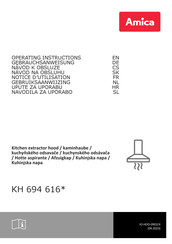 Amica KH 694 616 E Notice D'utilisation