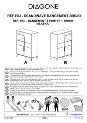 Diagone ALASKA E03 Instructions De Montage