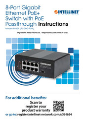 Intellinet Network Solutions IPS-08G-95W Instructions