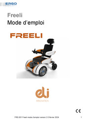 ErgoConcept Freeli Mode D'emploi