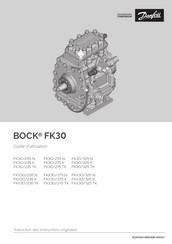 Danfoss BOCK FK30/325 TK Guide D'utilisation