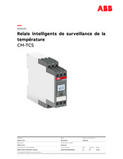 ABB CM-TCS Serie Manuel