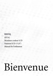 BenQ FP73G Manuel De L'utilisateur