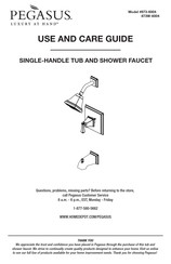 Pegasus 873-6004 Guide D'utilisation Et D'entretien