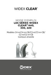 Widex Clear C2-m Mode D'emploi