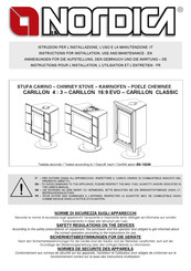 LA NORDICA CARILLON CLASSIC Instructions Pour L'installation, L'utilisation Et L'entretien