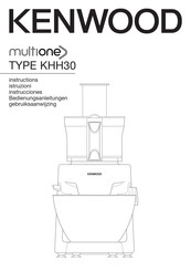 Kenwood multione KHH326WH Manuel D'instructions