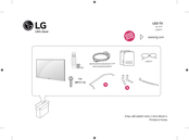 LG UF77 Série Manuel D'installation