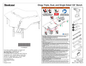 Steelcase Ology Triple Sided 120 Bench Instructions De Montage