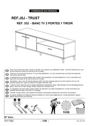 Gami TRUST J0J 332 Instructions De Montage