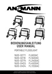 ANSMANN 1600-0404 Mode D'emploi