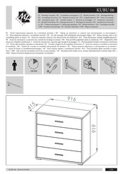 ML MEBLE KUBU 06 Notice De Montage