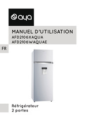 AYA AFD2106WAQUAE Manuel D'utilisation