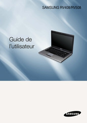 Samsung RV508 Guide De L'utilisateur