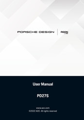 AOC AGON PORSCHE DESIGN PD27S Mode D'emploi