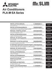 Mitsubishi Electric Mr.SLIM PLA-M71EA Manuel D'installation