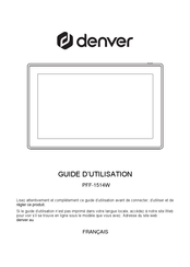 Denver PFF-1514W Guide D'utilisation