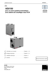 aldes VEX150-X Mode D'emploi