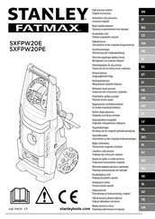 Stanley FATMAX SXFPW20E Traduction Des Instructions Originales