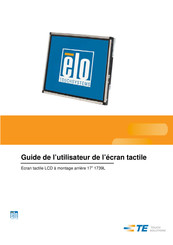 Elo TouchSystems 1739L Guide De L'utilisateur