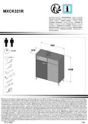 Forte MXCK321R Notice De Montage