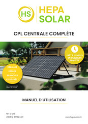 HS CPL CENTRALE COMPLETE Manuel D'utilisation